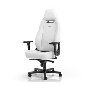 NBL-LGD-GER-WED-SGL ゲーミングチェア [W670ｘD570ｘH1300〜1365mm] LEGEND - WHITE EDITION ピュアホワイト ［オットマンなし /アームレストあり /ヘッドレ… | 