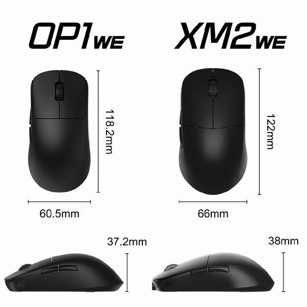 エンドゲームギア ゲーミングマウス OP1we ブラック EGG-OP1WE-BLK ［光学式 /有線／無線(ワイヤレス) /7ボタン /USB］ 【864】 |  | 11