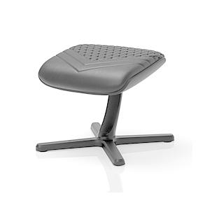 NOBLECHAIRS フットレスト [W490ｘD400ｘH450mm] FOOTREST 2 - Real Leather ブラック NBL-FR-RL-BLK | 