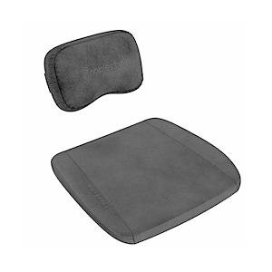 NOBLECHAIRS 〔チェアクッション〕シートパッド＋ネックピロー MEMORY FOAM SEAT PAD SET ブラック NBL-MSP-BF23 | 