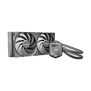 BEQUIET 水冷CPUクーラー 140mmファンｘ2 [LGA1851/1700/1200/1150/1151/1155・AM5/AM4] PURE LOOP 3 280mm ブラック BW028EU(PUR-LOP-3/280) | 