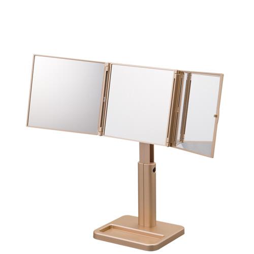 堀内鏡工業 パーフェクトスタイル3WAYミラー  ゴールド NA-56G |  | 01