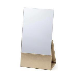 堀内鏡工業 ナピュア 2Wayフォールディングミラー  ベージュ HF-05BE | 