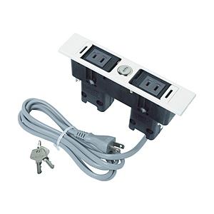 スガツネ工業 スガツネ工業 デスクトップマルチタップDML型（210−020−482） DML−PP−L−WT | 