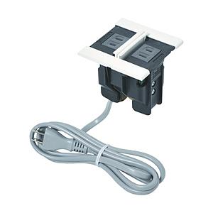 スガツネ工業 スガツネ工業 デスクトップマルチタップDMS型（210−020−496） DMS−PP−WT | 