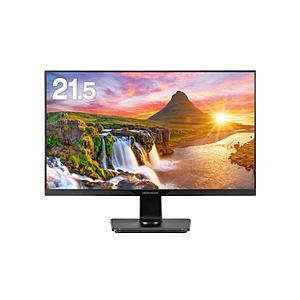 GREEN HOUSE(グリーンハウス) PCモニター  ブラック GH-LCW22L-BK ［21.5型 /フルHD(1920×1080) /ワイド］ | GREEN HOUSE（パソコン）