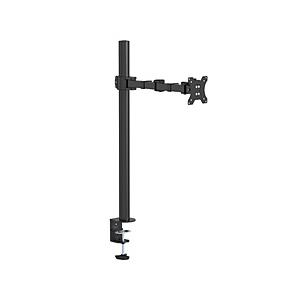 GREEN HOUSE(グリーンハウス) モニターアーム [1画面 /17〜32インチ] クランプ式  ブラック GH-AMEL1-BK | GREEN HOUSE（パソコン）