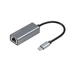 GREEN HOUSE(グリーンハウス) LAN変換アダプタ [USB-C オス→メス LAN] 1Gbps対応(Chrome/Android/iPadOS/Mac/Windows11対応)  GH-ULACB-GY | GREEN HOUSE（パソコン）