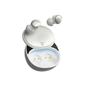 GREEN HOUSE(グリーンハウス) 完全ワイヤレスイヤホン 寝ながらタイプ ホワイト   GH-TWEA-WH ［ワイヤレス(左右分離) /Bluetooth対応］ | GREEN HOUSE（パソコン）