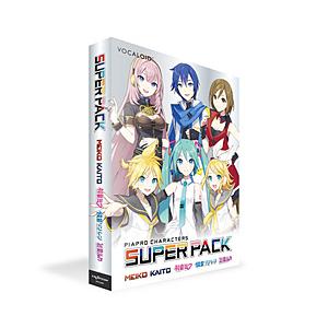 クリプトンフューチャーメディア PIAPRO CHARACTERS SUPER PACK / PACKAGE   PPCSPP ［Win・Mac用］ | 
