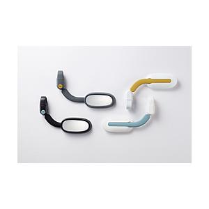 MUNI バックミラー REARVIEW MIRROR(W190mm×D30mm×H50mm/ブルー×ホワイト) MN-003 | 