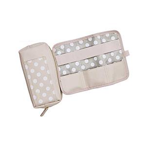 コンサイス ベローズ ペンケース 134183 ドットピンク | 