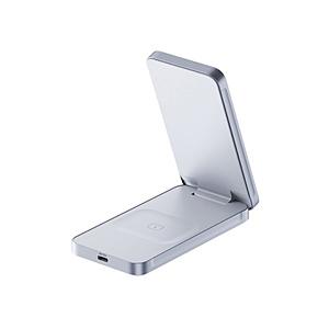 UGREEN MagFlow 2-in-1 マグネット式ワイヤレス充電器 55963  ブルー UGR-OT-000047 | 