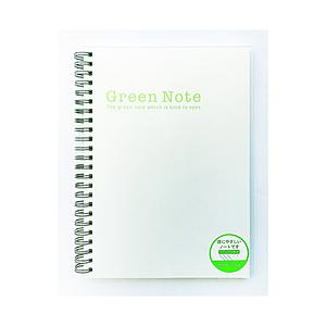 クラスタージャパン グリーンノート ダブルリング   IA-WRGN-A5 ［A5 /横罫線］ | 