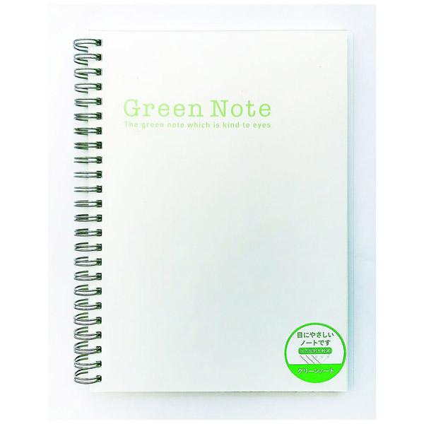 クラスタージャパン グリーンノート ダブルリング   IA-WRGN-A5 ［A5 /横罫線］ |  | 01