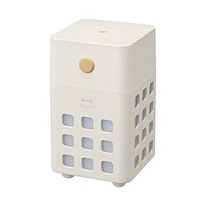 BRUNO 充電式パーソナル加湿器 CUBE MIST アイボリー BDE057-IV ［超音波式］ | 