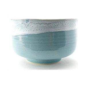 玉有 FD　野点抹茶碗　青釉白唐津流し | 