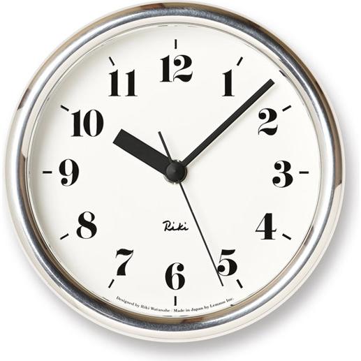 タカタレムノス リキ アルミニウム クロック  ホワイト WR06-29 |  | 01