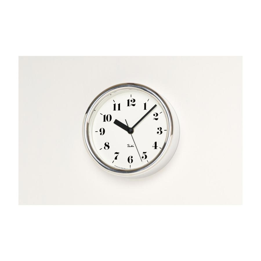 タカタレムノス リキ アルミニウム クロック  ホワイト WR06-29 |  | 02