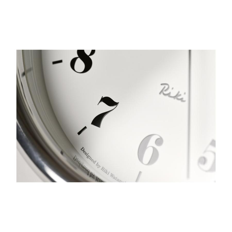 タカタレムノス リキ アルミニウム クロック  ホワイト WR06-29 |  | 04