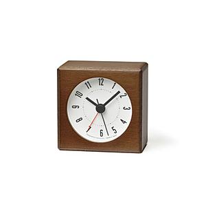 タカタレムノス メテオ アラームクロック Lemnos ブラウン JH1705BW ［アナログ］ | 