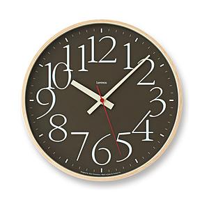 タカタレムノス エーワイ クロック アールシー  ブラウン AY14-10BW ［電波自動受信機能有］ | 