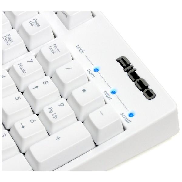 FILCO(フィルコ) 有線キーボード［USB＆PS/2］Majestouch 2 HAKUA かな無し／テンキー有り 茶軸（英語配列104キー・マットホワイト）　FKBN104M/EMW2 | FILCO | 03