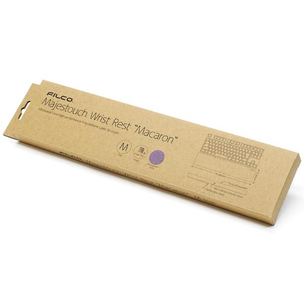 FILCO(フィルコ) リストレスト Majestouch Wrist Rest Macaron 12mm厚 Mサイズ  ラベンダー MWR12M-LA | FILCO | 03