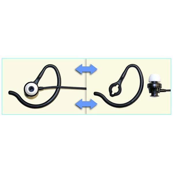 FRC 耳かけ付カナル型イヤホンマイク KENWOOD対応　FP33K | FRC | 02