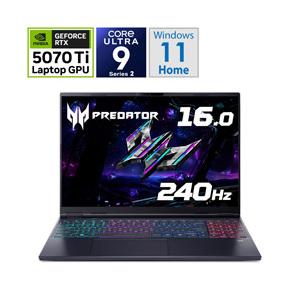 ゲーミングノートパソコン Predator Helios Neo 16S AI(RTX 5070 Ti) アビサルブラック PHN16S-71-H96Z57T/E [16.0型 /Windows11 Home /intel Core Ultra 9 /… | acer