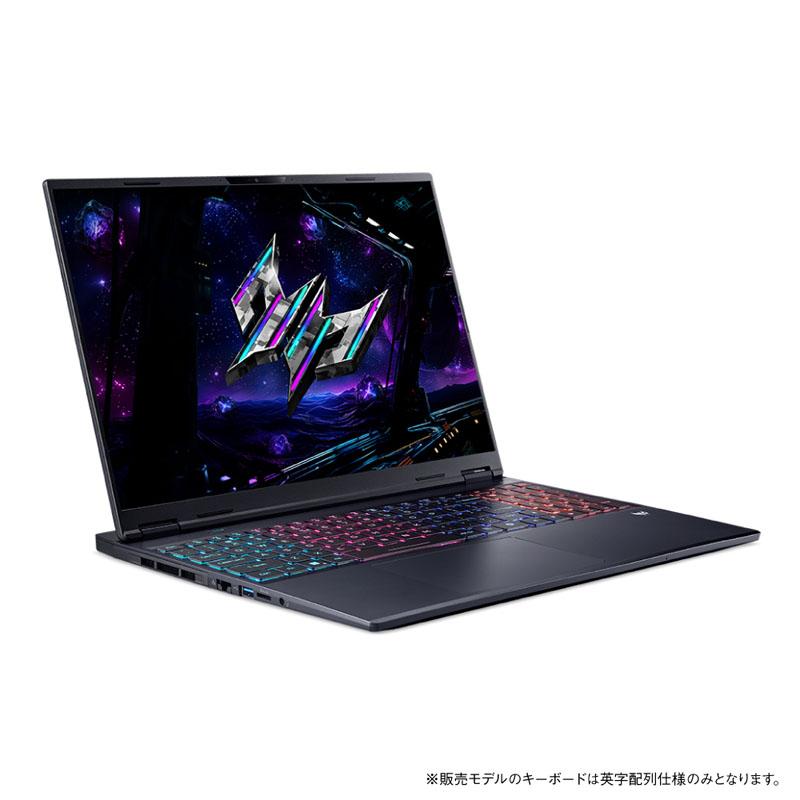 ゲーミングノートパソコン Predator Helios Neo 16S AI(RTX 5070 Ti) アビサルブラック PHN16S-71-H96Z57T/E [16.0型 /Windows11 Home /intel Core Ultra 9 /… | acer | 08