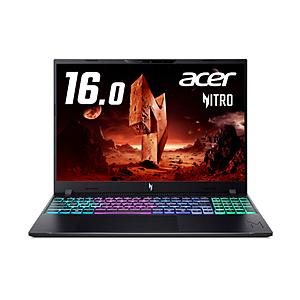 ANV16A71N73Z56 ゲーミングノートパソコン (RTX 5060)  ［メモリ：32GB /SSD：1TB /AMD Ryzen AI 7 /Windows11 Home /16.0型 /Copilot+ PC /日本語版キーボー… | acer
