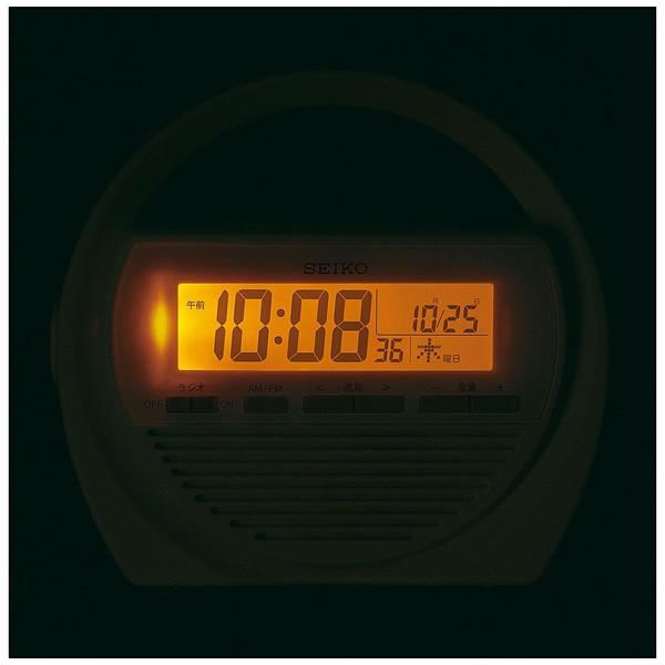 SEIKO 防災電波目覚まし時計　SQ764W | SEIKO | 01