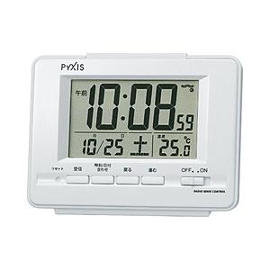 SEIKO 電波目覚まし時計　NR535H (白パール） | SEIKO