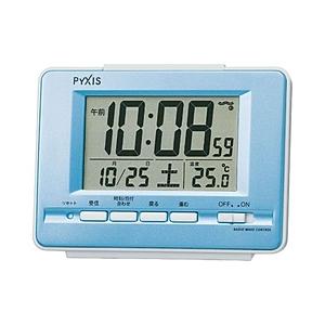 SEIKO 電波目覚まし時計　NR535L (薄青パール） | SEIKO