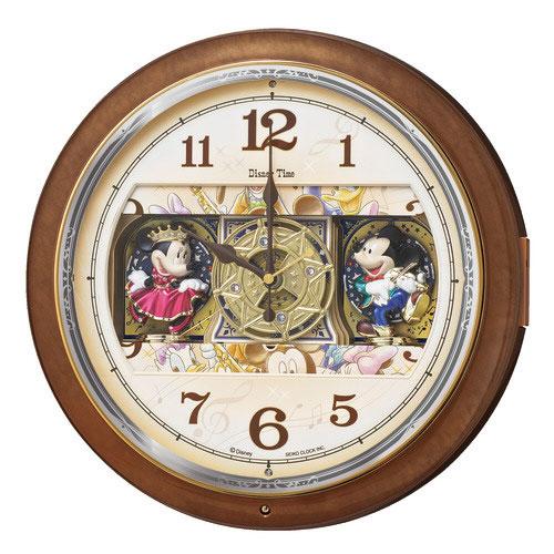 SEIKO 電波からくり掛け時計「Disney Time（ディズニータイム