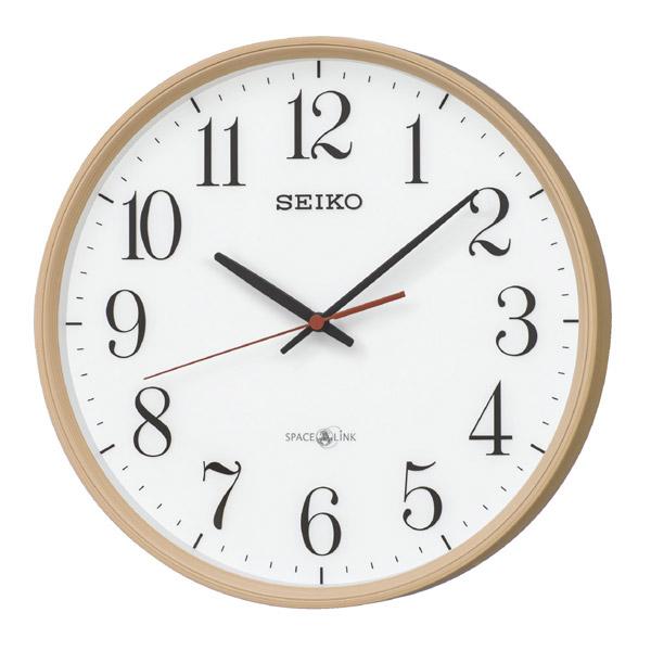 SEIKO 衛星電波掛け時計 「スペースリンク」 GP220A GP220A 薄茶木目模様 | SEIKO | 01