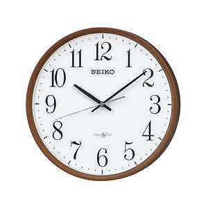 SEIKO 衛星電波掛け時計 「スペースリンク」 GP220B GP220B 薄茶木目模様 | SEIKO