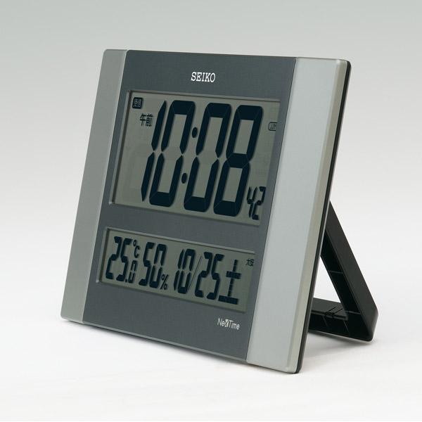 SEIKO 電波掛け時計　「ネクスタイム」 ZS451S 銀色メタリック 【864】 [振込不可] | SEIKO | 02