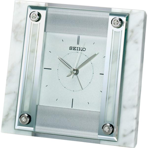 SEIKO 置き時計  白大理石 QK737W | ブランド登録なし | 01