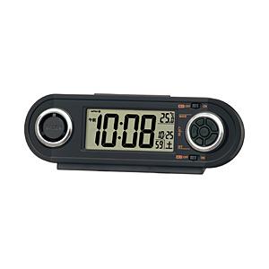 SEIKO 目覚まし時計 【RAIDEN（ライデン）】 黒 NR537K ［デジタル /電波自動受信機能有］ | SEIKO