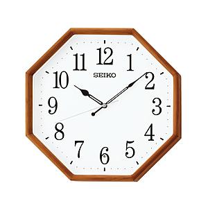 SEIKO 掛け時計 【スタンダード】 茶木地 KX263B ［電波自動受信機能有］ | SEIKO