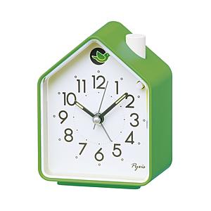 SEIKO 目覚まし時計 【ネイチャーサウンド音源】 緑 NR452M ［アナログ］ | SEIKO