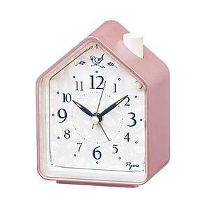SEIKO 目覚まし時計 【ネイチャーサウンド音源】 ピンクパール NR452P ［アナログ］ 【864】 | SEIKO