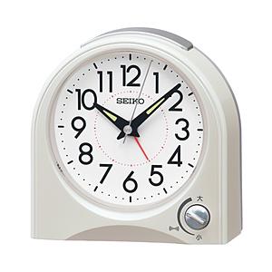 SEIKO 目覚まし時計 【スタンダード】 白パール KR520W ［アナログ］ | SEIKO