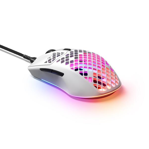 SteelSeries ゲーミングマウス Aerox 3 2022エディション Snow 62603J ［光学式 /有線 /6ボタン /USB］ 【864】 |  | 01