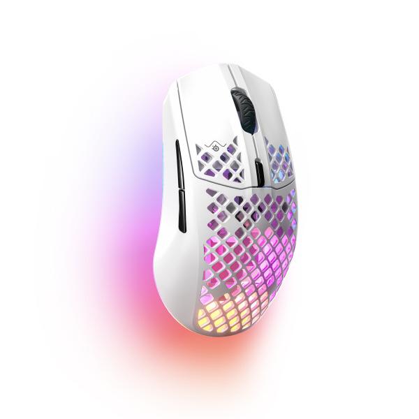 SteelSeries ゲーミングマウス Aerox 3 2022エディション Snow 62608J ［光学式 /有線／無線(ワイヤレス) /6ボタン /Bluetooth・USB］ |  | 03