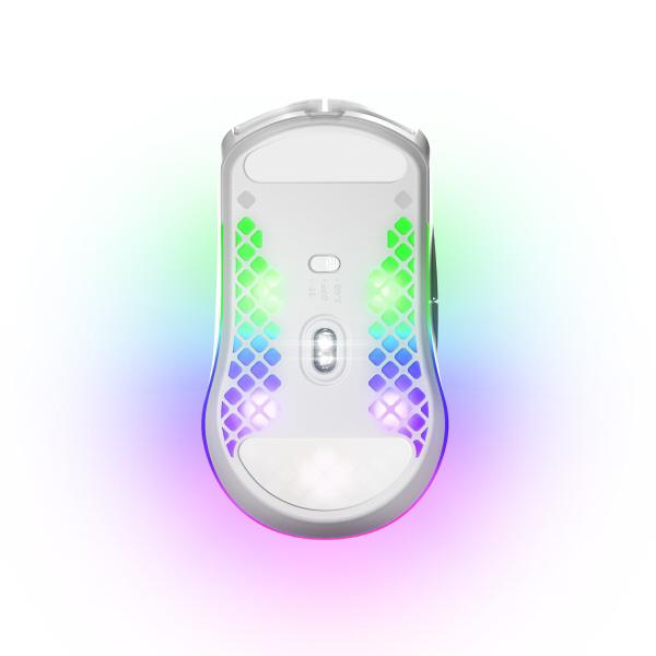 SteelSeries ゲーミングマウス Aerox 3 2022エディション Snow 62608J