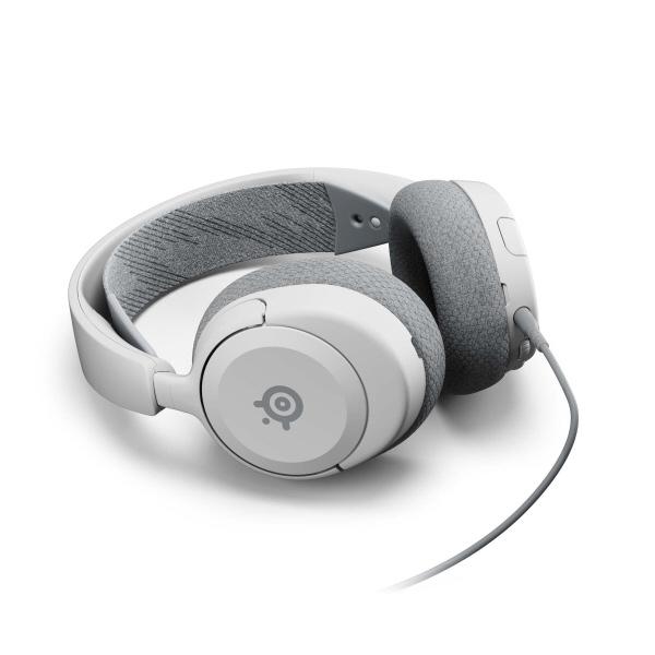 SteelSeries 61607J ゲーミングヘッドセット Arctis Nova 1 ホワイト ［φ3.5mmミニプラグ /両耳 /ヘッドバンドタイプ］ |  | 05
