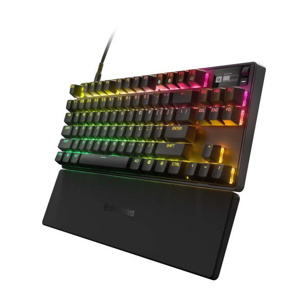 SteelSeries ゲーミングキーボード＋リストレスト Apex Pro TKL(2023)(英語配列) 64856J ［有線 /USB］ [振込不可]